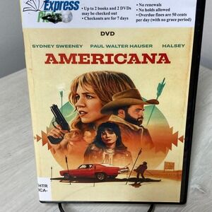 Americana DVD Sydney Sweeney Paul Walter Hauser Halsey Lionsgate Crime ExLib